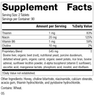 Cataplex® B, 180 Tablets, Rev 05 Supplement Facts