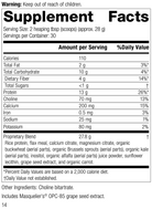 SP Complete® Dairy Free, Rev 14 Supplement Facts