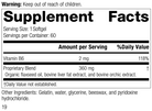 Flax Oil Plus, formerly known as Cataplex® F, Rev 18 Supplement Facts