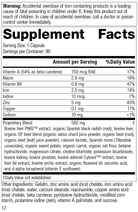 Livaplex 5375-15 Supplement Label