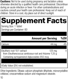 Eleuthero, 60 Tablets, Rev 10 Supplement Facts