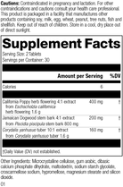 Nervagesic, Rev 01 Supplement Facts